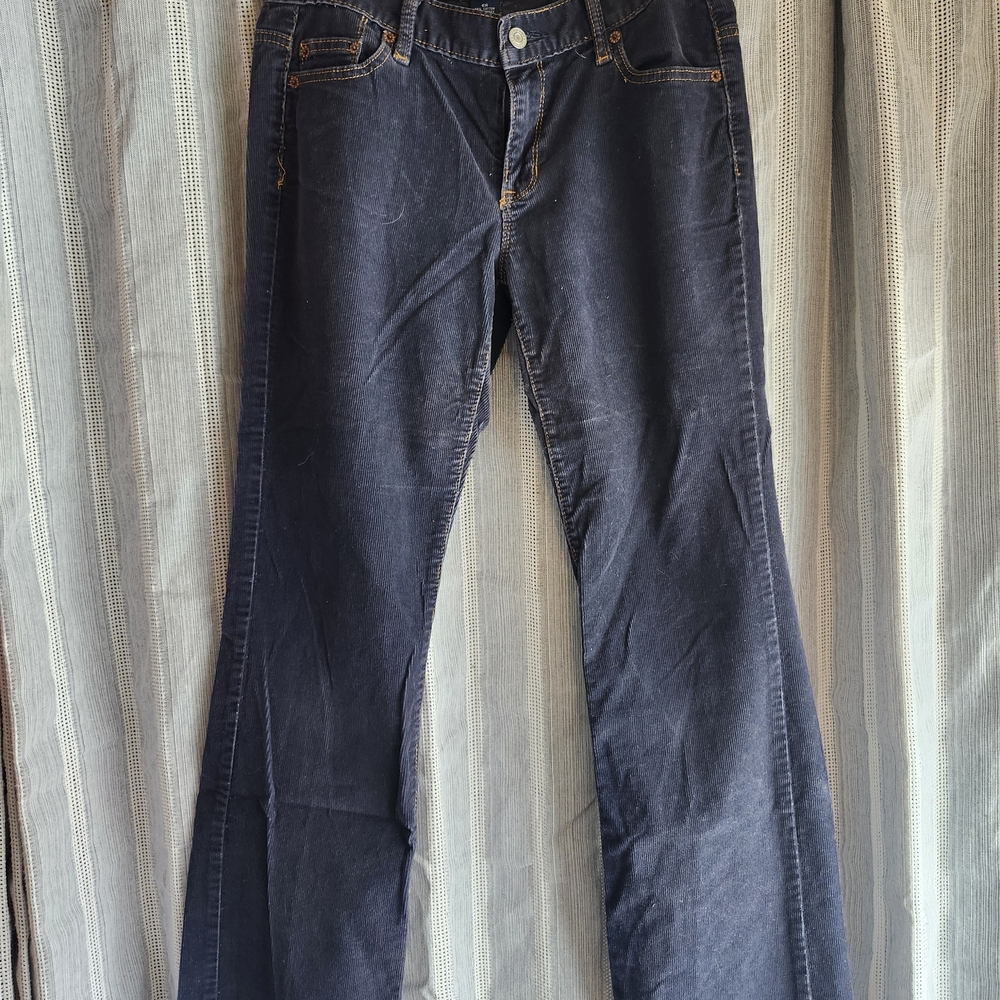 GAP Dark Blue Flare Women's Cords